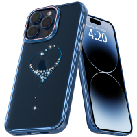 Артикул: 49141. Чехол PQY Wish для iPhone 15 Pro Max Синий