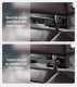 Автодержатель с беспроводной зарядкой Baseus Черный - Изображение 143311