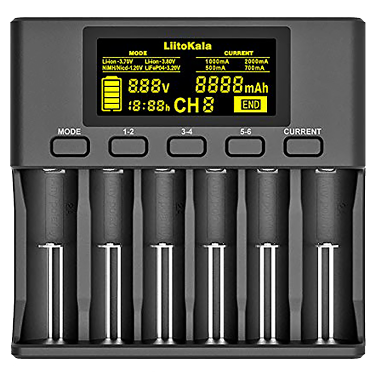 Зарядное устройство Liitokala Lii-S6 EU 
