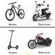 Держатель велосипедный Baseus Quick cycling Holder Чёрный - Изображение 162511