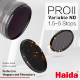 Светофильтр Haida PROII VND (1.5 – 5.0 Stop) 62мм - Изображение 193465