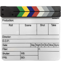 Артикул: 27842. Кинохлопушка ТВТОК Цветная (английский язык)