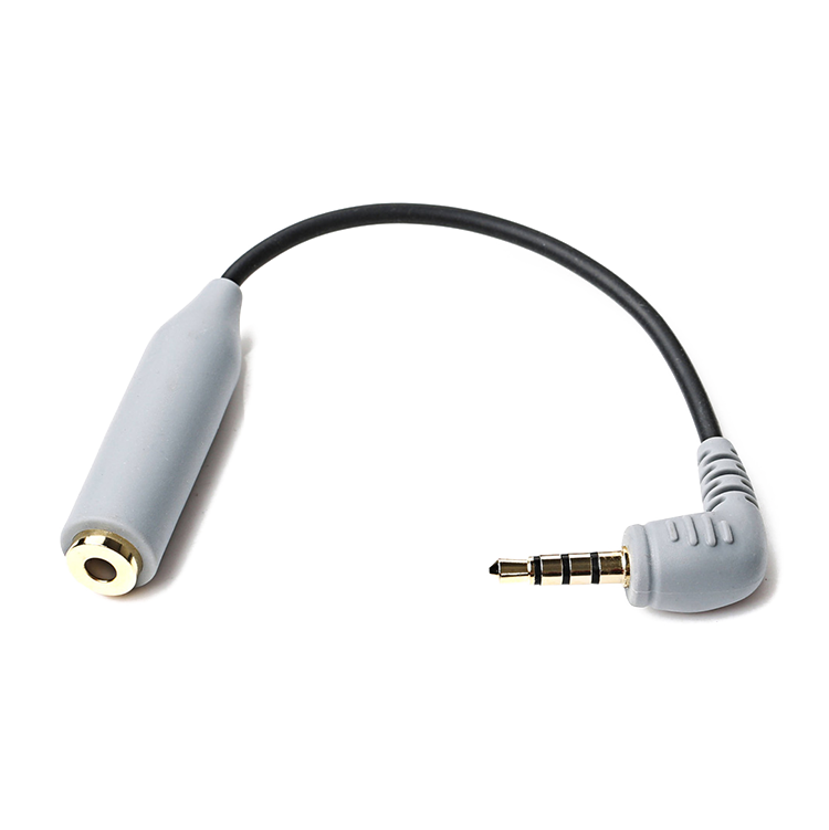 

Адаптер BOYA BY-CIP2 mini Jack 3.5mm TRS - TRRS