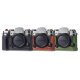 Чехол SmallRig Leather Half Case Kit для Fujifilm X-T50 Зелёный - Изображение 246829