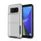 Чехол с отсеком для карт VRS Design Damda Folder для Galaxy S8 Серебро - Изображение 54732