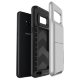 Чехол с отсеком для карт VRS Design Damda Folder для Galaxy S8 Серебро - Изображение 54733