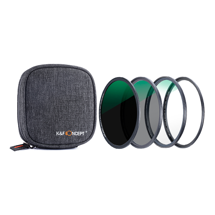 

Комплект светофильтров K&F Concept 3 in 1 magnetic (MCUV+CPL+ND1000) 49мм SKU.1619