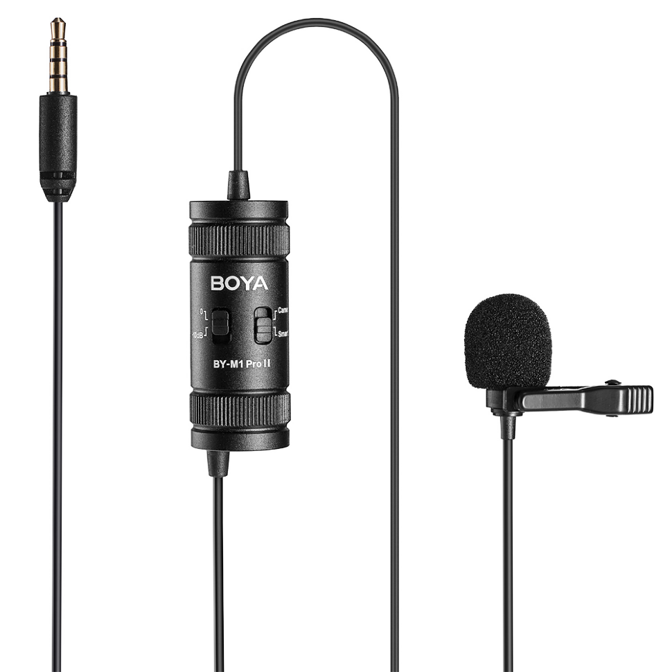 Микрофон петличный BOYA BY-M1 Pro II 