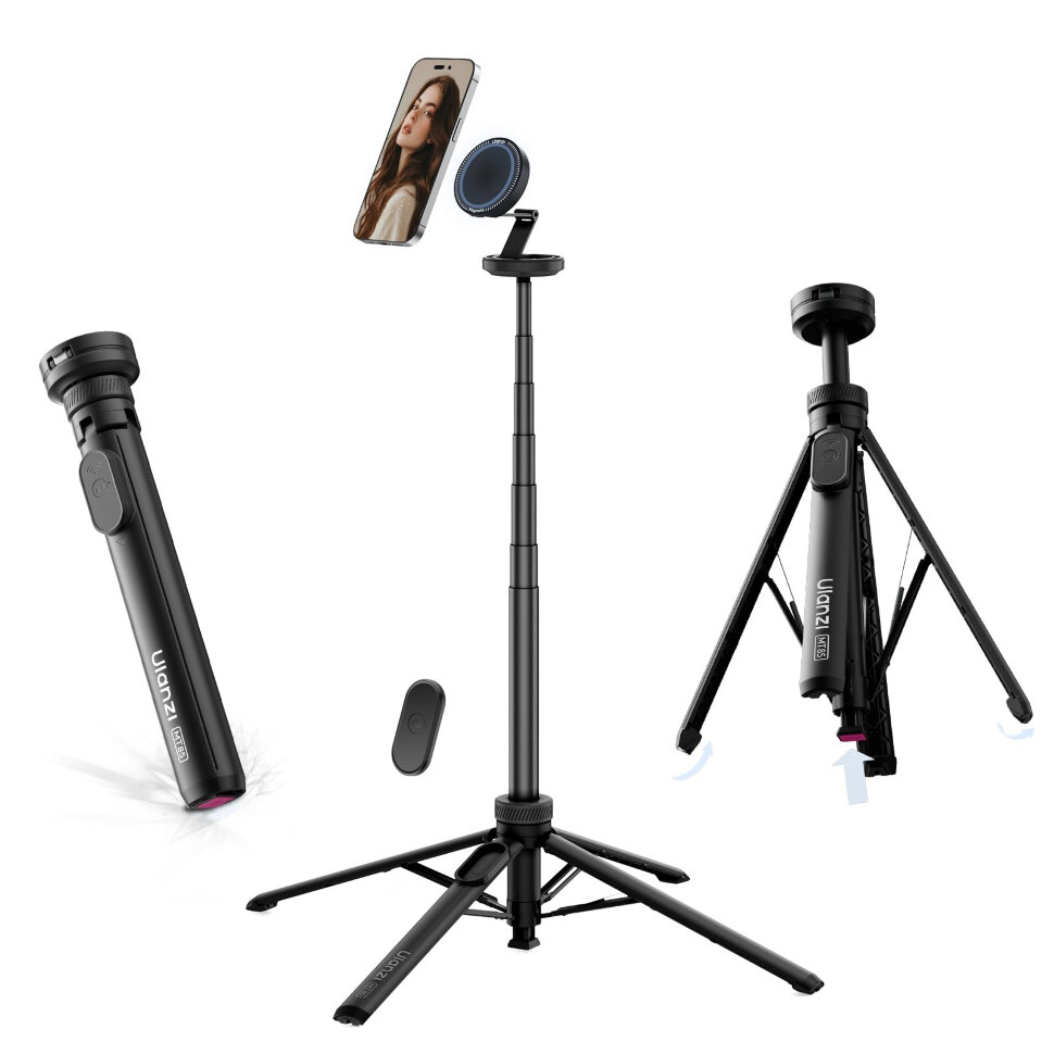 

Штатив для смартфона Ulanzi MT85 Automatic Pop-Up Чёрный