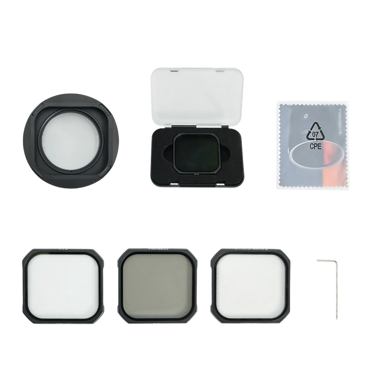 

Бленда + светофильтры Freewell Lens Hood для Fujifilm XF 23mm F2.8 (PL, UV, Glow Mist 1/4) Чёрная