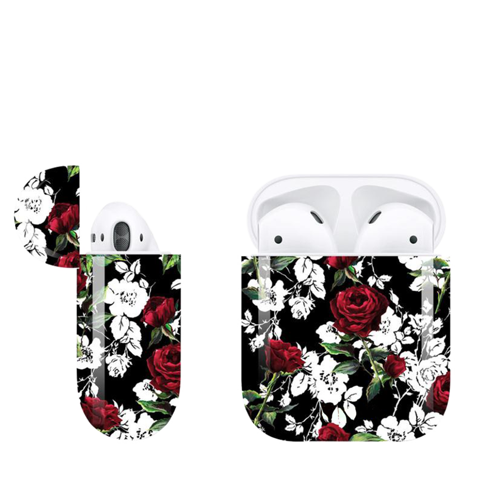 Чехол PQY для Apple Airpods Rose 