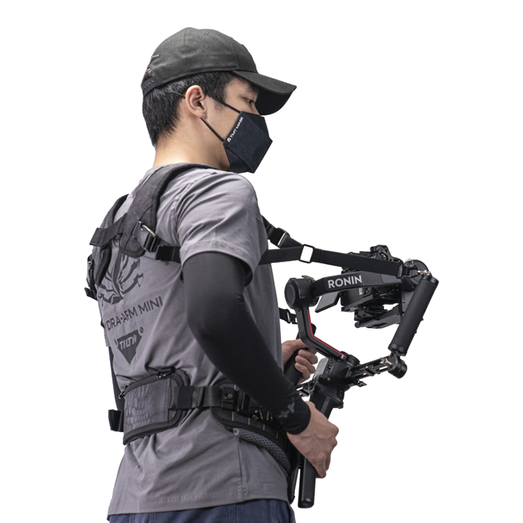 

Поддержка стабилизатора Tilta Lightweight Dual Handle Gimbal Support System для DJI RS2/RSC2/RS3/RS3 Pro GSS-T04-DHB2