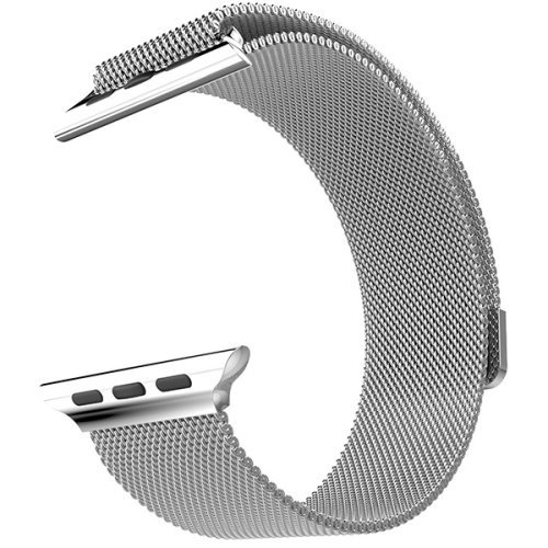 Браслет сетчатый миланский Milanese для Apple Watch 38/40 мм Серебро 