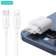 Сетевой адаптер USAMS CC226 PD20W Белый + кабель Lightning 30W - Изображение 240579