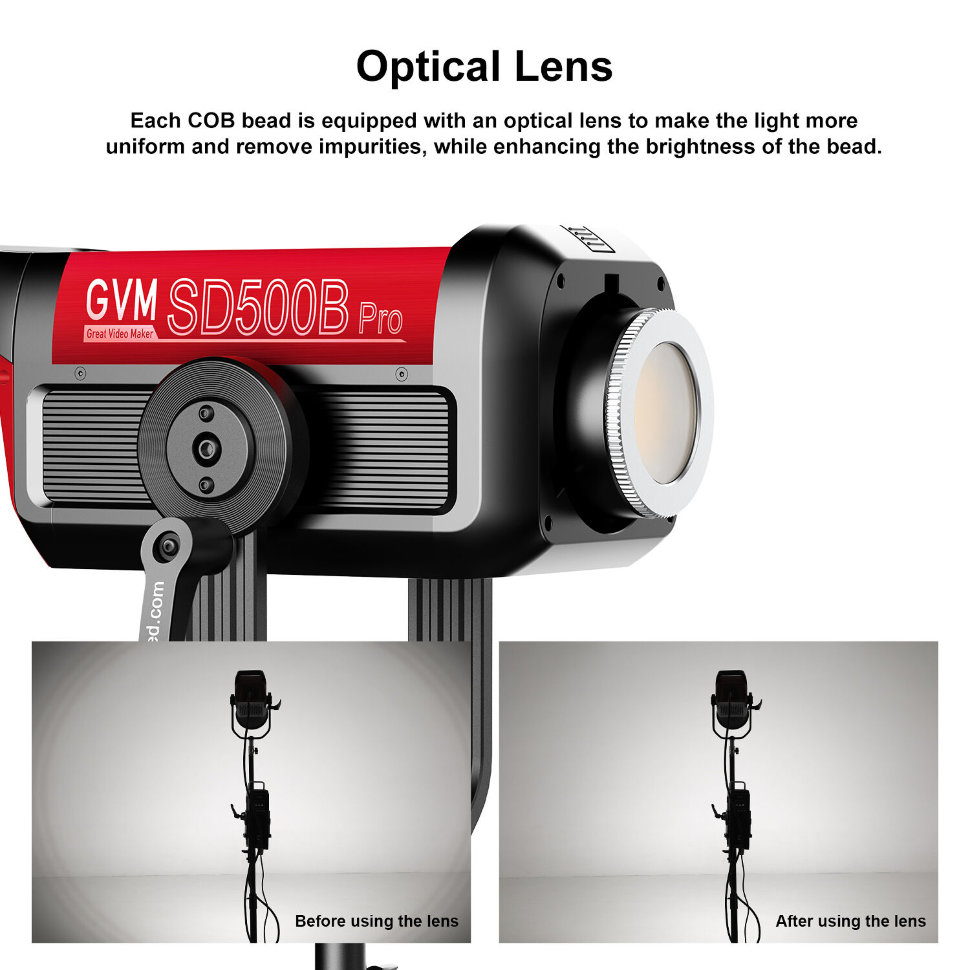 

Осветитель GVM Pro-SD500B GVM-PRO-SD500B