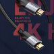 Кабель Baseus Enjoyment HDMI 4KHD 5м Серый - Изображение 126024