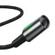 Кабель Baseus Zinc Magnetic Cable Kit (Lightning+Type-C+microUSB) 1м Чёрный - Изображение 106566