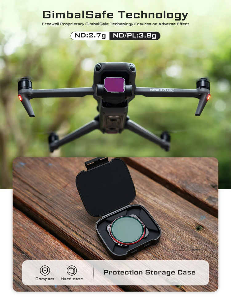 

Светофильтр Freewell ND32/PL для DJI Mavic 3 Classic FW-M3C- ND32/PL
