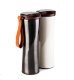 Термокружка Kiss Kiss Fish MOKA Smart Cup OLED 430мл Белая с кожаным ремешком - Изображение 115785