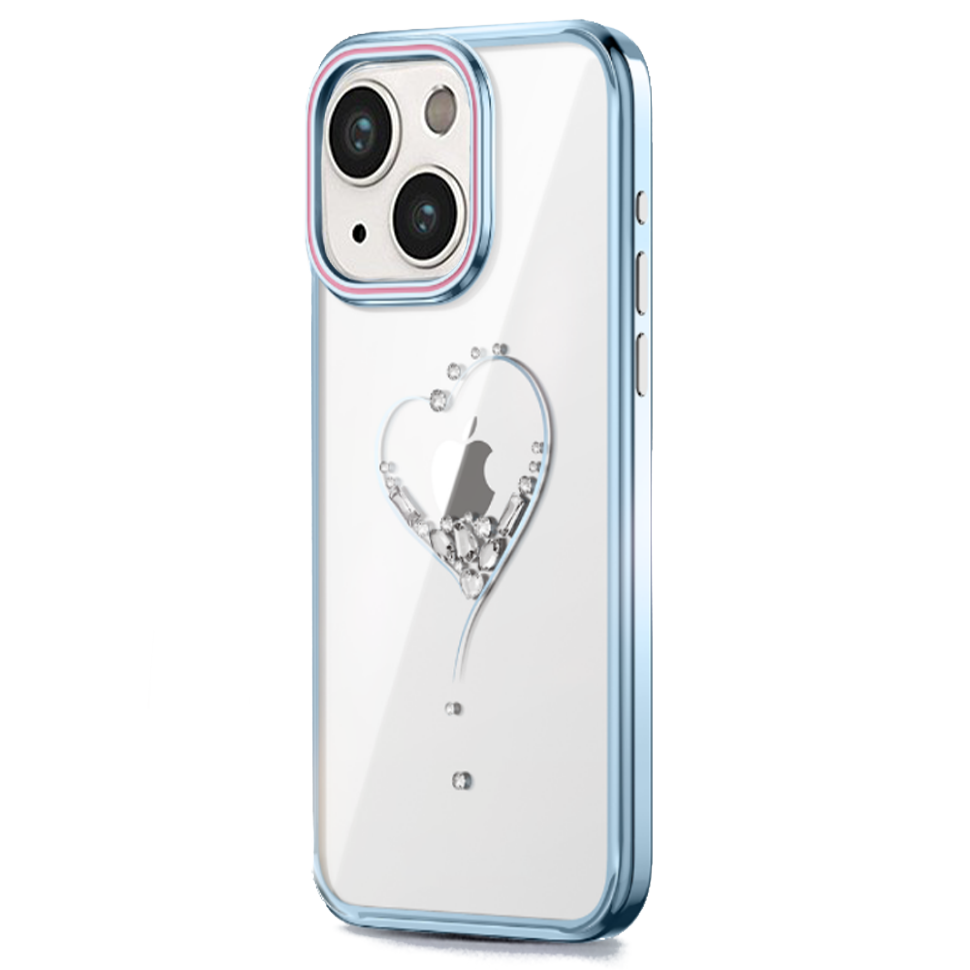 Чехол PQY Wish Special Version для iPhone 15 Синий 