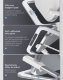 Беспроводная зарядка Baseus Rib Horizontal and Vertical Holder 15W Чёрная - Изображение 122854