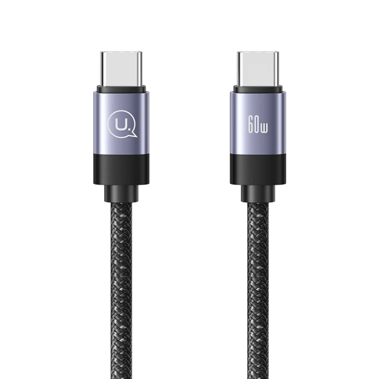 

Кабель USAMS US-SJ704 Rui Magnetic 60W Type-C 1м Серый SJ704USB01