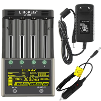 Артикул: 80145. Зарядное устройство LiitoKala Lii-500S LCD + Car Чёрное