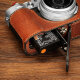 Чехол SmallRig Leather Half Case Kit для Fujifilm X100VI Коричневый - Изображение 246845