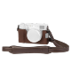 Чехол SmallRig Leather Half Case Kit для Fujifilm X100VI Коричневый - Изображение 246857