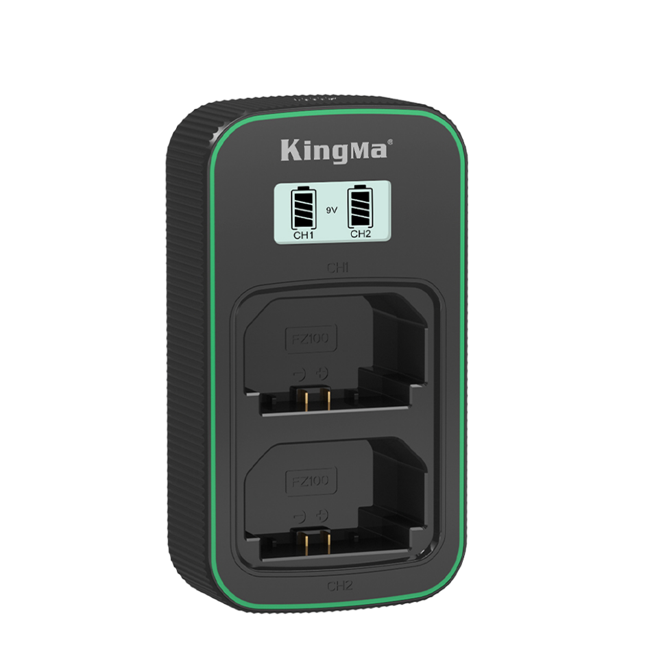 Зарядное устройство Kingma PD3.0 Dual Battery Charger для NP-FZ100 