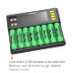 Зарядное устройство LiitoKala Lii-S8 3.7V NiMH 1.2V Li-FePO4 - Изображение 149937