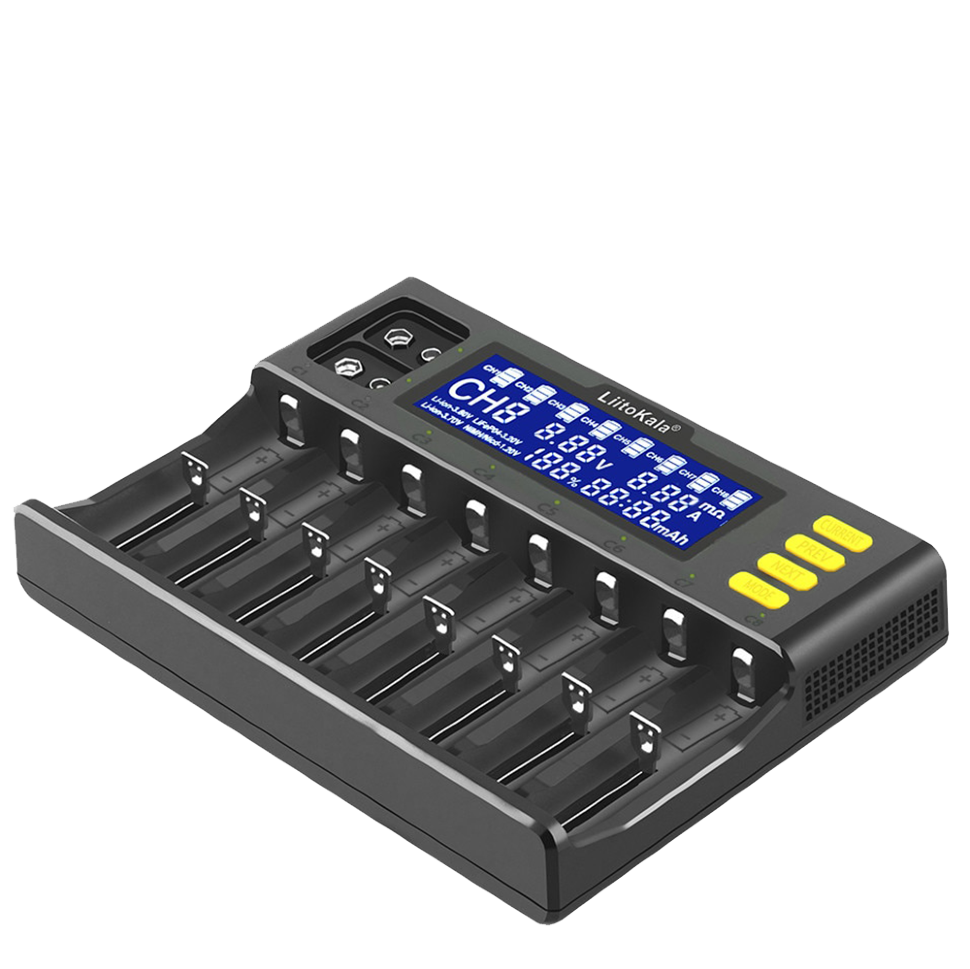 Зарядное устройство LiitoKala Lii-S8 3.7V NiMH 1.2V Li-FePO4 