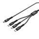 Кабель SmallRig 3-в-1 Type-C 100Вт - Изображение 271603