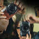 Площадка с рукояткой SmallRig 5447 Silicone Handle для Fujifilm X-E5 Серебро - Изображение 275909