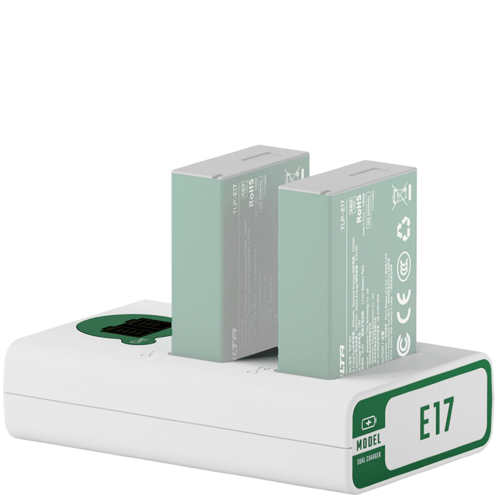 Зарядное устройство Tilta Battery Charger для LP-E17 Зелёное 