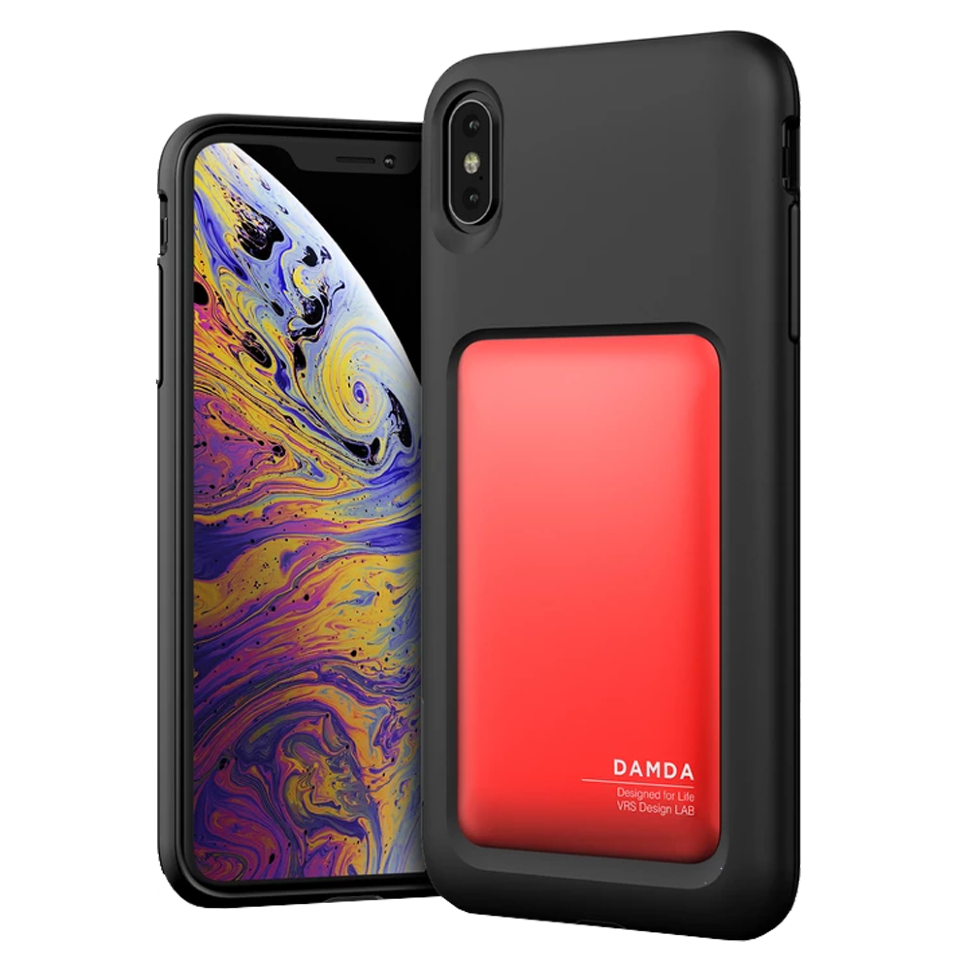 Чехол VRS Design Damda High Pro Shield для iPhone XS MAX Deep Red 
