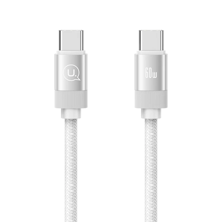

Кабель USAMS US-SJ704 Rui Magnetic 60W Type-C 1м Серебро SJ704USB02