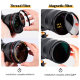 Комплект светофильтров K&F Concept  3 in 1 magnetic (MCUV+CPL+ND1000) 58мм - Изображение 157005