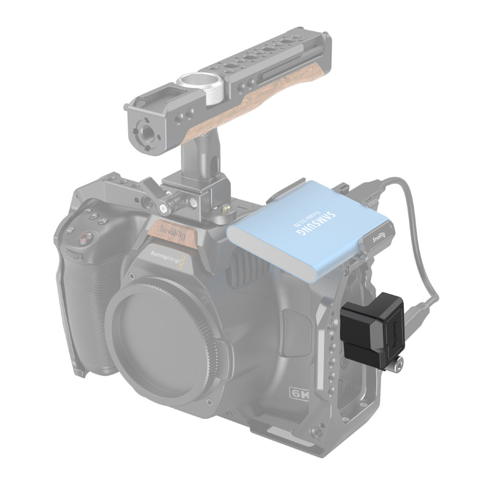 Адаптер угловой SmallRig 3289 для HDMI & Type-C кабеля для BMPCC 6K Pro
