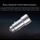 Автомобильное зарядное устройство ZMI Metal Car Charger 2 USB Серебро - Изображение 170932