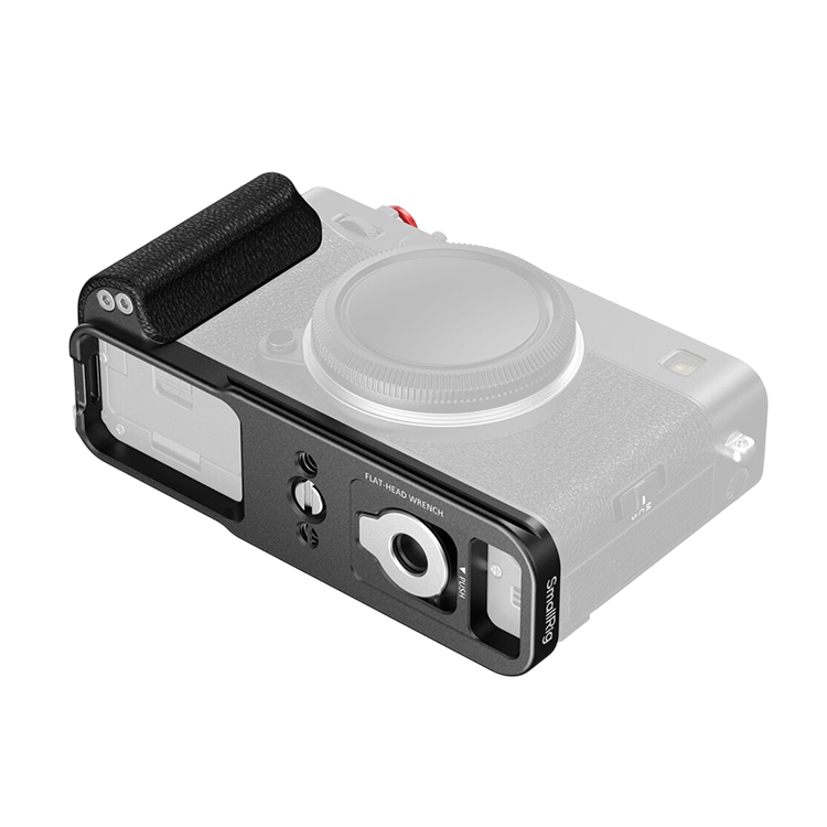 

Площадка с рукояткой SmallRig 5448 Silicone Handle для Fujifilm X-E5 Чёрная