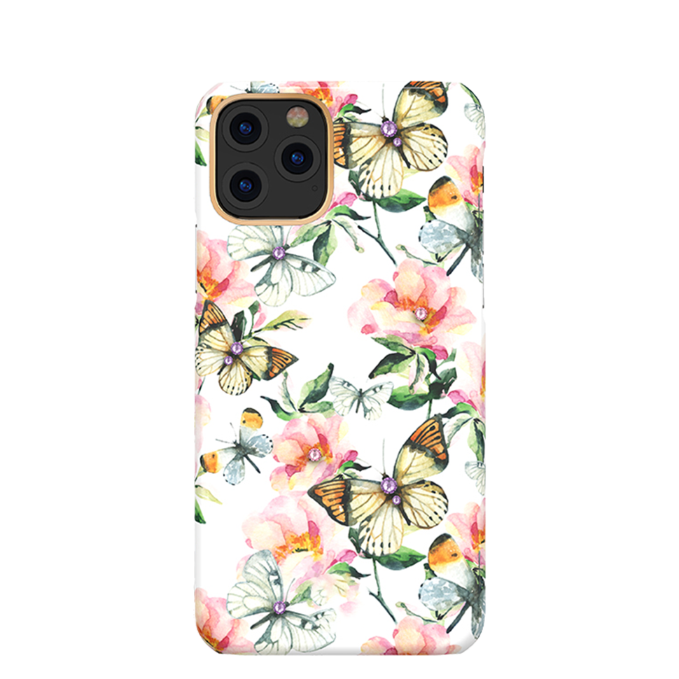 Чехол PQY Blossom для iPhone 11 Pro Peach Flower 