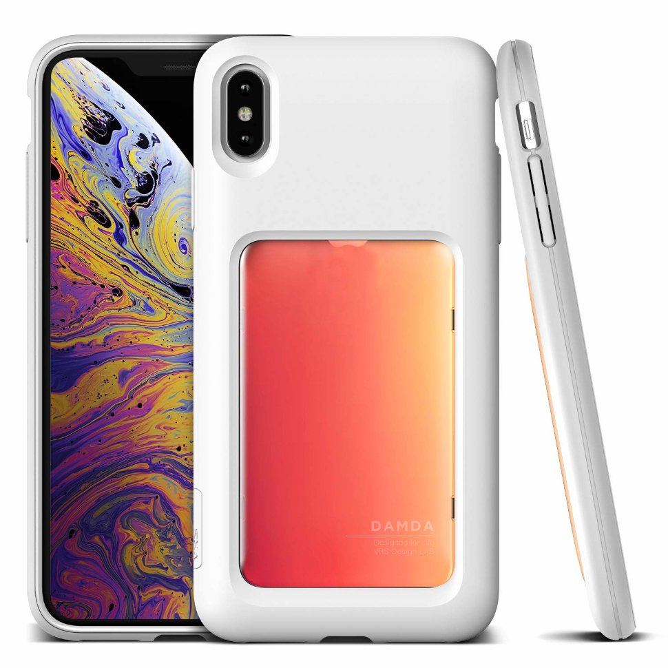 Чехол VRS Design Damda High Pro Shield для iPhone XS MAX White Edition 907115