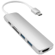 Хаб Satechi Type-C Slim Multiport Adapter V2 Серебро - Изображение 202035