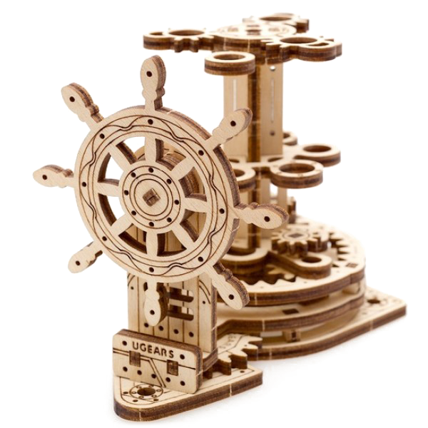 Конструктор 3D-пазл Ugears - Штурвал-Органайзер 