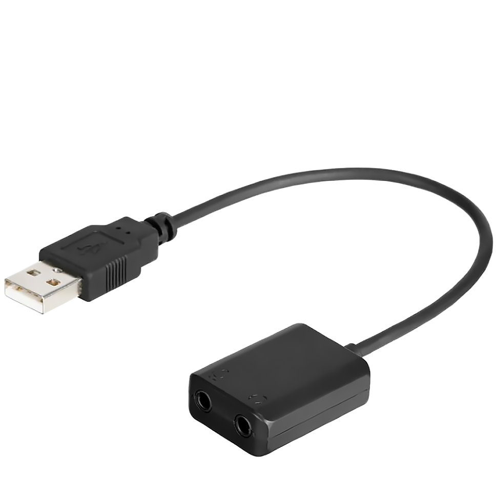 Адаптер BOYA BY-EA2L (USB - miniJack TRS) 15 см 