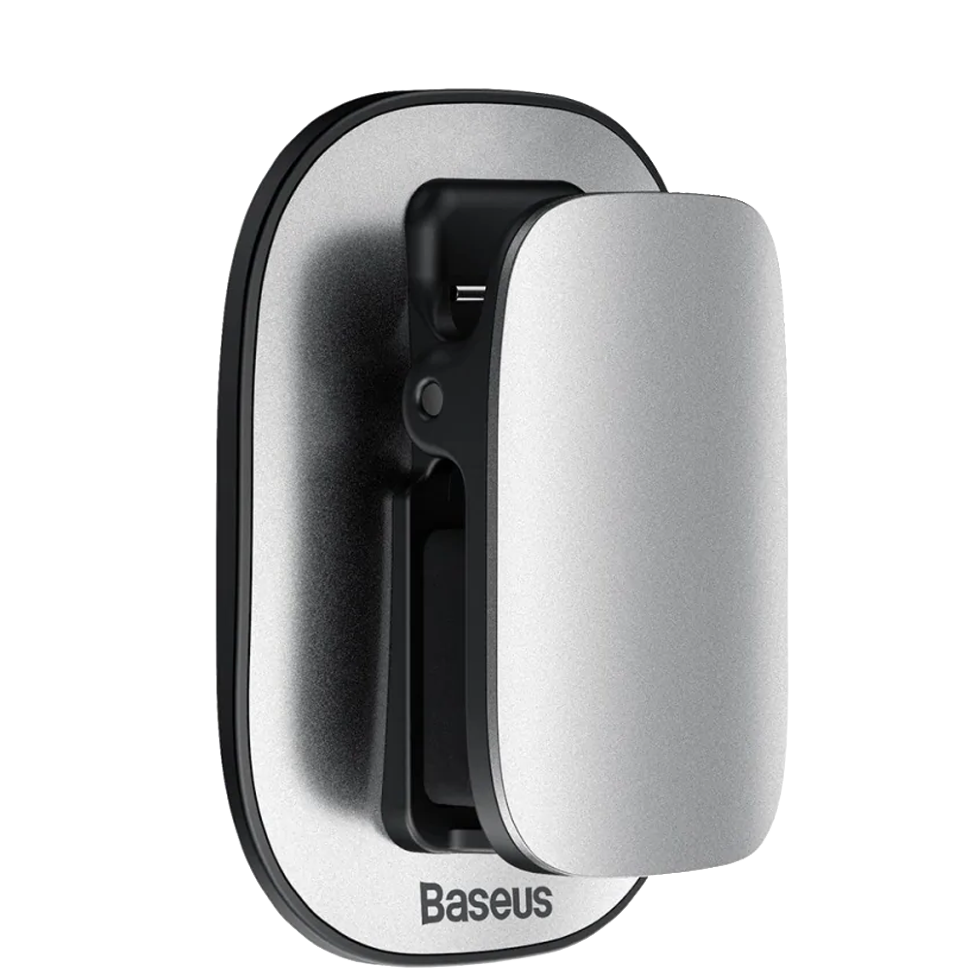 Универсальный зажим Baseus Platinum Vehicle Eyewear Clip Серебро 