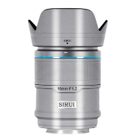 Артикул: 82047. Объектив Sirui Sniper 16mm F1.2 AF APS-C X-Mount Серебро