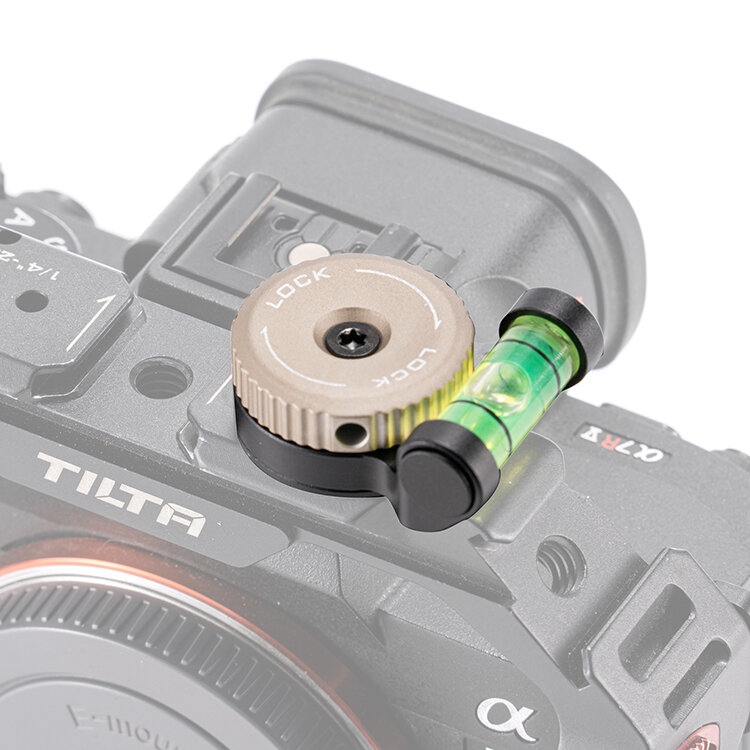 

Пузырьковый уровень Tilta Rotatable Bubble Level Чёрный TA-RBL-B