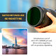 Комплект светофильтров K&F Concept  3 in 1 magnetic (MCUV+CPL+ND1000) 62мм - Изображение 157026